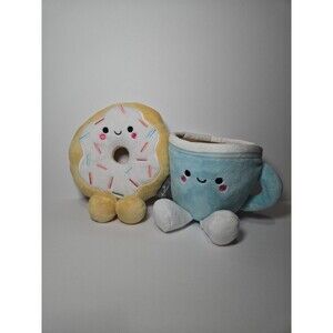 Hallmark Better Together DONUT & COFFEE Magnetic Plush Love‎ Friend Set